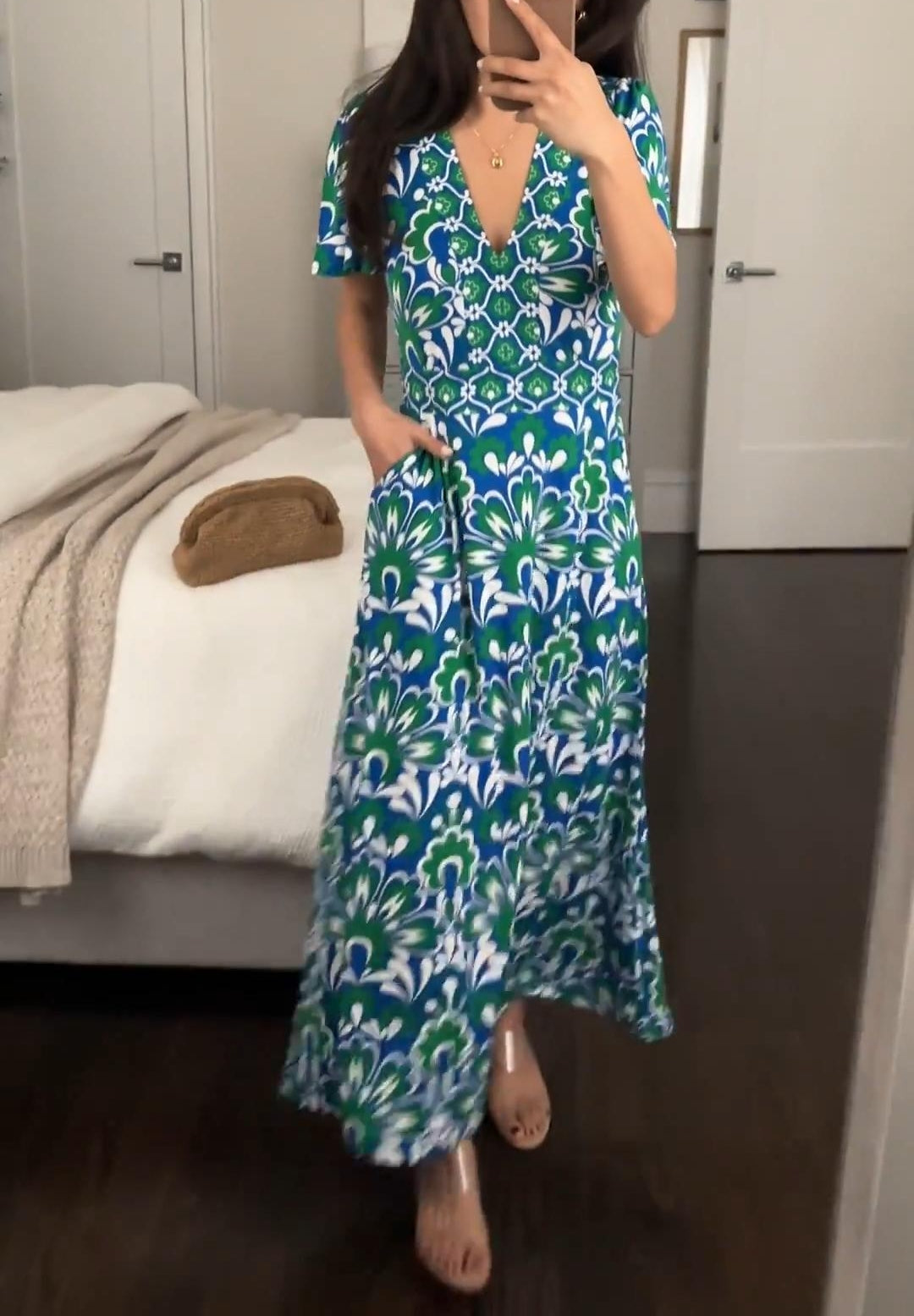 Flutter Maxi Tea Dress