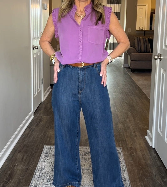 Lavender Bloom Shirt