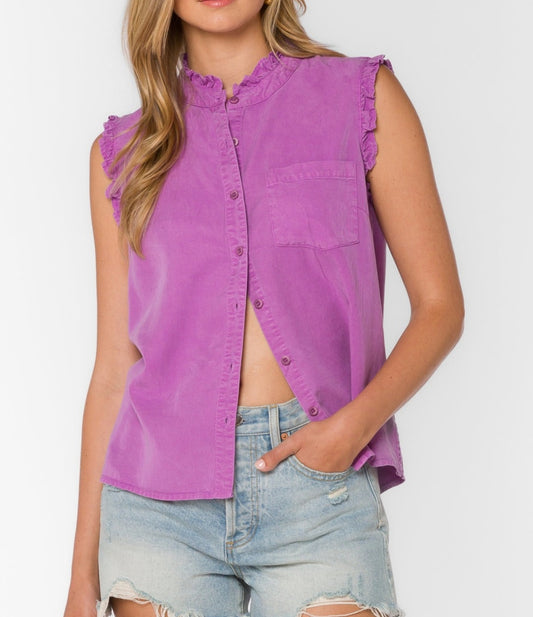 Lavender Bloom Shirt