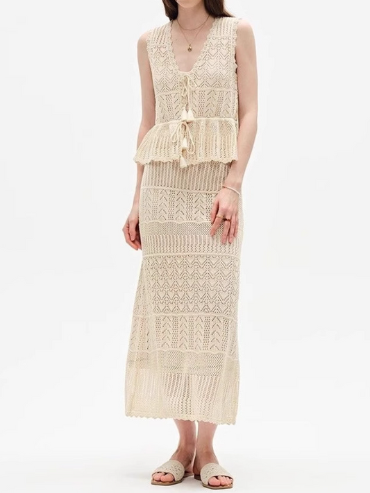 Breathable Summer 2pc Skirt Set