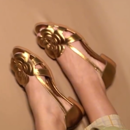 Women's Elegant Flower Flats